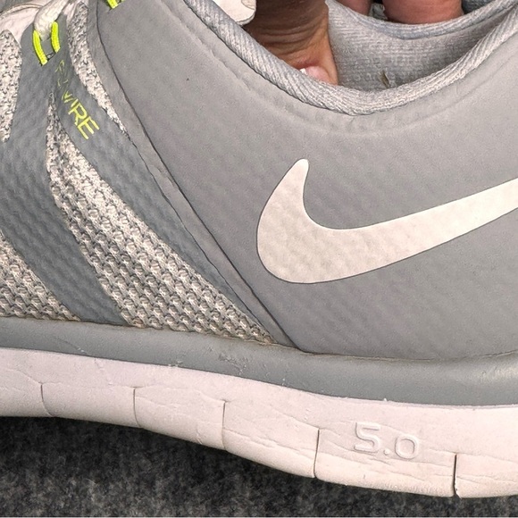 Nike Free Trainer 5.0 V6 719922-100 Gray Running Shoes‎ Sneakers Men's Size 9 - Picture 4 of 9